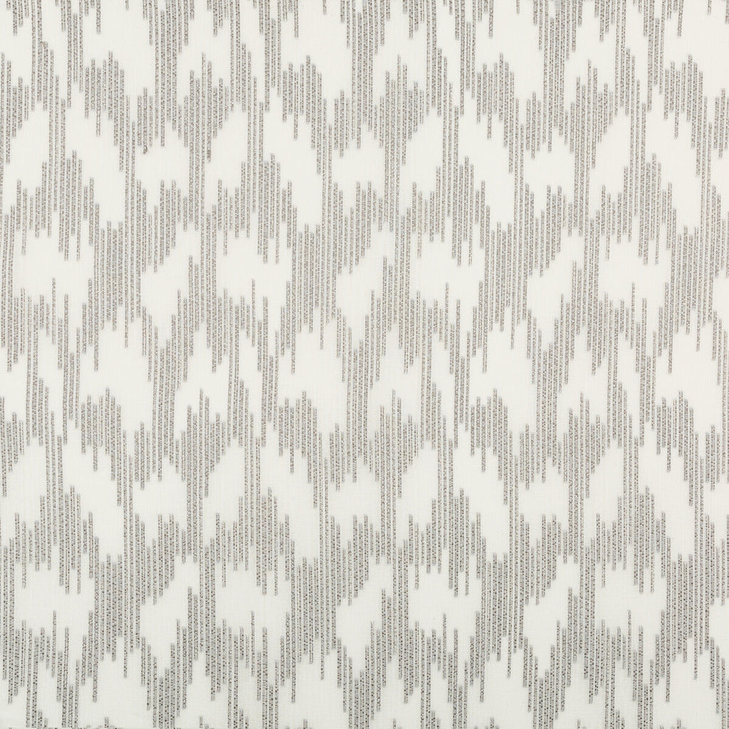 Samples and Purchasing available for Kace - Pewter White By Kravet Contract |  |Modern  Drapery Sheer at Designer Wallcoverings and Fabrics