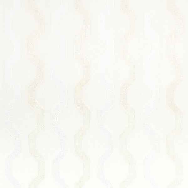 Samples and Purchasing available for Elevated - Parchment White By Kravet Contract |  |Geometric  Drapery Sheer at Designer Wallcoverings and Fabrics