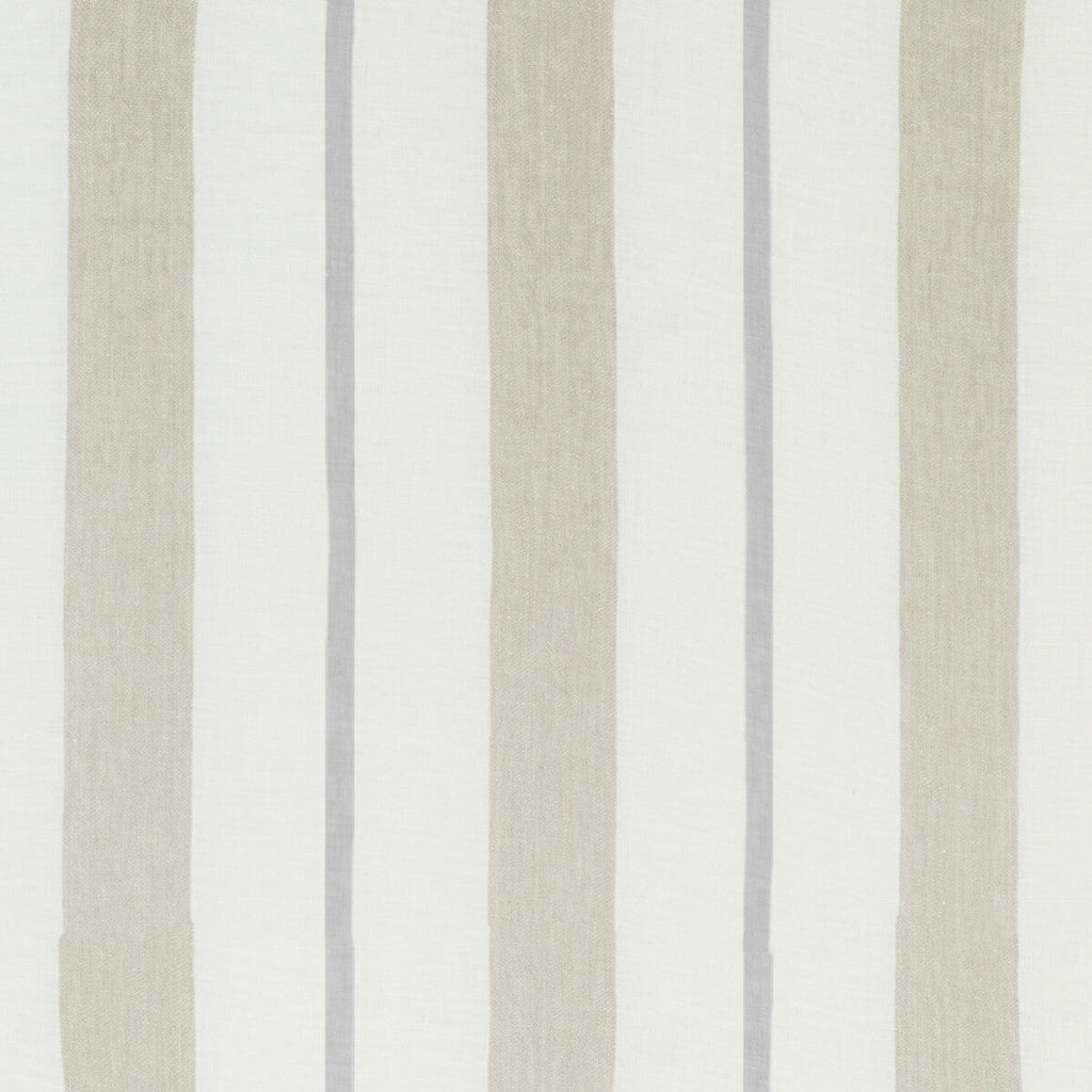 Samples and Purchasing available for Kravet Design - 4845-116 White By Kravet Design |  | Stripes Drapery Linen at Designer Wallcoverings and Fabrics