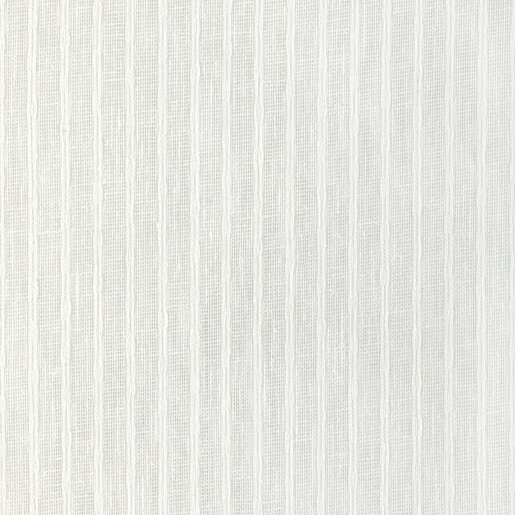 Samples and Purchasing available for Kravet Basics - 1109244 White By Kravet Basics |  |Metallic Stripes Drapery Sheer at Designer Wallcoverings and Fabrics