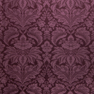 Samples and Purchasing available for Damask Pierre - Eggplant Plum By Brunschwig & Fils | B&F Showroom Exclusive 2019 | Damask Upholstery Silk at Designer Wallcoverings and Fabrics