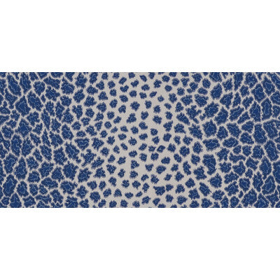 Samples and Purchasing available for English Leopard - Sapphire Indigo By Brunschwig & Fils | Cape Comorin | Animal Skins Multipurpose Print at Designer Wallcoverings and Fabrics