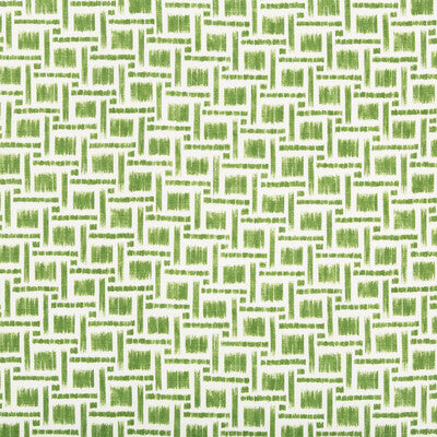 Samples and Purchasing available for Mira Print - Leaf Green By Brunschwig & Fils | Summer Palace |Geometric Small Scale Multipurpose Print at Designer Wallcoverings and Fabrics