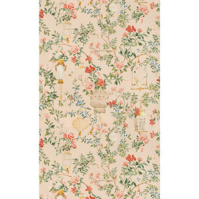 Samples and Purchasing available for Jardin Fleuri Print - Petal Multi By Brunschwig & Fils | Summer Palace | Chinoiserie Multipurpose Print at Designer Wallcoverings and Fabrics