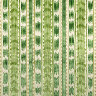 Samples and Purchasing available for Bayeaux Velvet - Fern Green By Brunschwig & Fils | Chaumont Velvets |Ikat/Southwest/Kilims Stripes Upholstery Velvet at Designer Wallcoverings and Fabrics