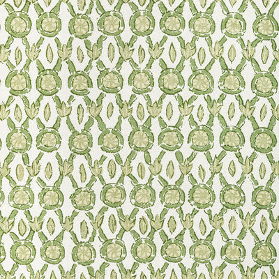 Samples and Purchasing available for Galon Print - Leaf Green By Brunschwig & Fils | Manoir | Small Scale Multipurpose Print at Designer Wallcoverings and Fabrics