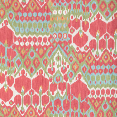 Samples and Purchasing available for Bonnieux Print - Rose/Leaf Pink By Brunschwig & Fils | Manoir | Ikat/Southwest/Kilims Multipurpose Print at Designer Wallcoverings and Fabrics