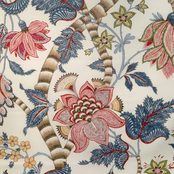 Samples and Purchasing available for Cadenet Print - Red/Blue White By Brunschwig & Fils | Cadenet | Botanical & Floral Multipurpose Print at Designer Wallcoverings and Fabrics