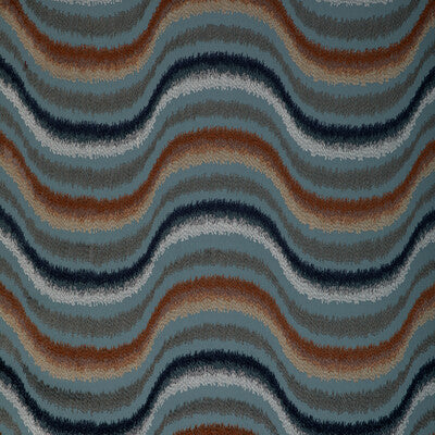 Samples and Purchasing available for Du Son Emb - Topaz Rust By Brunschwig & Fils | Celeste |Modern Ikat/Southwest/Kilims Multipurpose Embroidery at Designer Wallcoverings and Fabrics