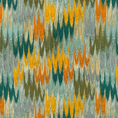 Samples and Purchasing available for Duval Emb - Teal/Topaz Green By Brunschwig & Fils | Celeste | Modern Multipurpose Embroidery at Designer Wallcoverings and Fabrics