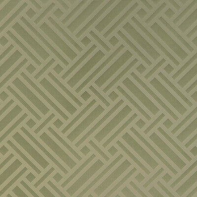 Samples and Purchasing available for Martel Weave - Leaf Olive Green By Brunschwig & Fils | Vienne Silks | Geometric Multipurpose Silk at Designer Wallcoverings and Fabrics