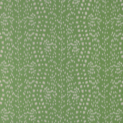 Samples and Purchasing available for Les Touches Reverse - Leaf Green By Brunschwig & Fils | La Menagerie |Ikat/Southwest/Kilims Animal Skins Drapery Print at Designer Wallcoverings and Fabrics