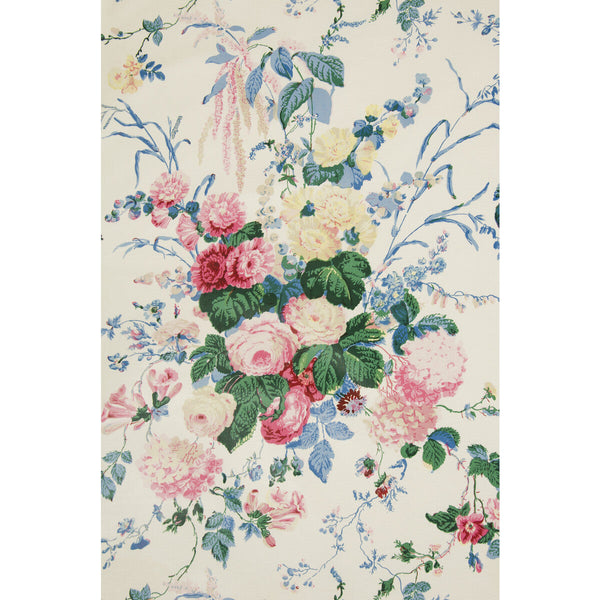 Samples and Purchasing available for Floral Bouquet - White  By Lee Jofa |  |Botanical & Floral  Multipurpose Print at Designer Wallcoverings and Fabrics