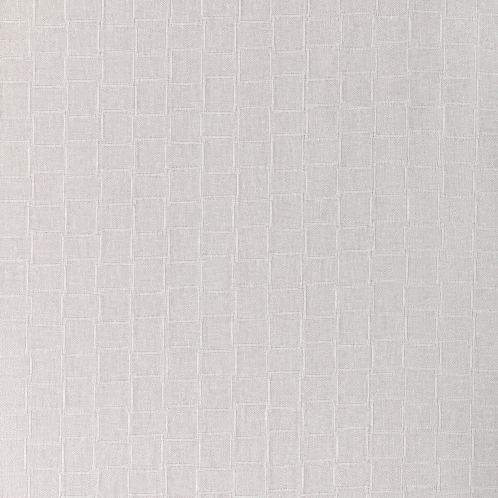 Samples and Purchasing available for Kravet Basics - 90026-1 White By Kravet Basics | Sheer Outlook | Geometric Drapery Sheer at Designer Wallcoverings and Fabrics