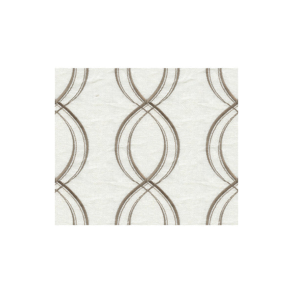 Samples and Purchasing available for Joy - Heather White By Kravet Basics | Candice Olson Collection |Lattice/Scrollwork  Drapery Embroidery at Designer Wallcoverings and Fabrics