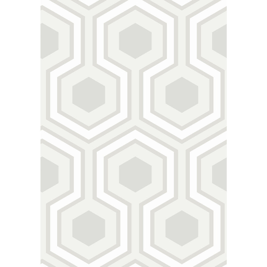 Samples and Purchasing available for Hicks Grand - Dove Grey Grey By Cole & Son | Cole & Son Contemporary Restyled |Modern Geometric Wallcovering Print at Designer Wallcoverings and Fabrics