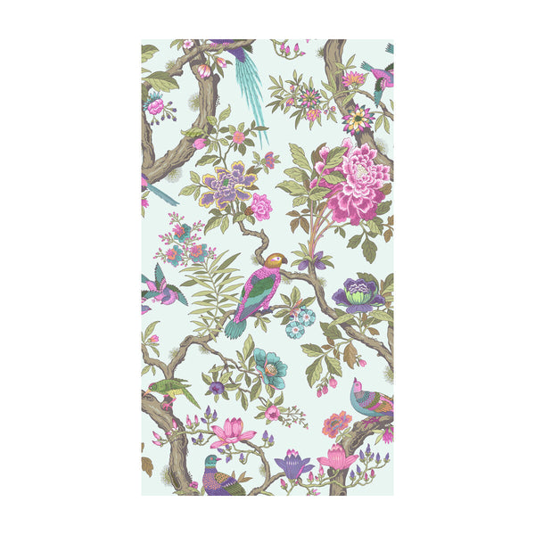 Samples and Purchasing available for Fontainebleau - Rose Mint By Cole & Son |  |Animal/Insects Botanical & Floral Wallcovering Print at Designer Wallcoverings and Fabrics