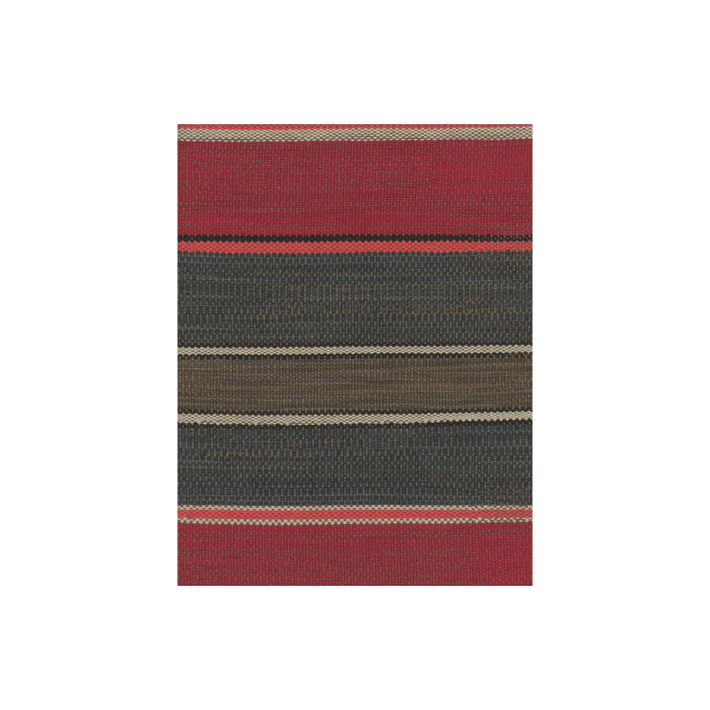 Samples and Purchasing available for Santos - Red Red By Kravet Couture | Andrew Martin Ipanema | Stripes Upholstery  at Designer Wallcoverings and Fabrics