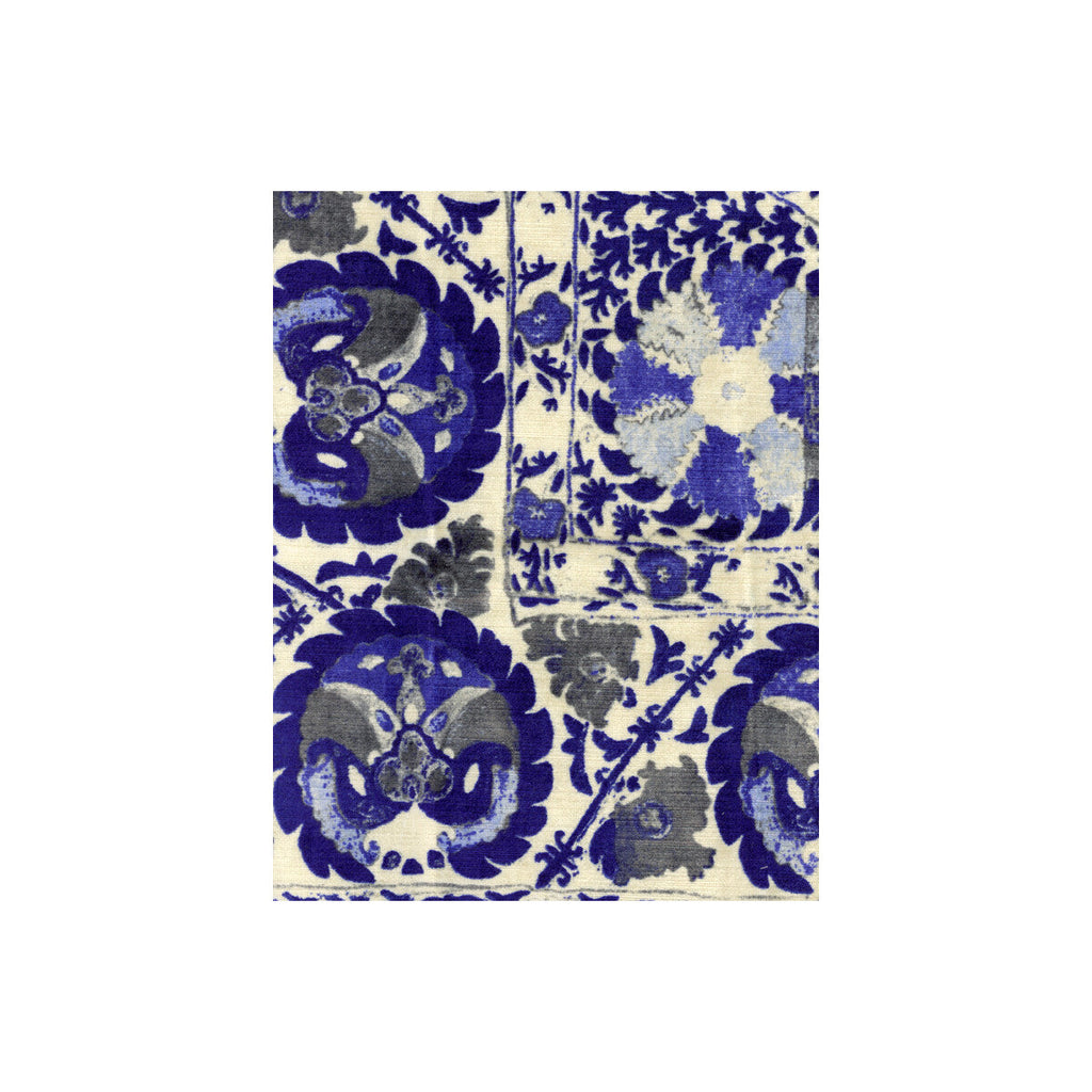 Samples and Purchasing available for Iznik - Cobalt  By Kravet Couture | Andrew Martin Clarendon |Global  Upholstery Print at Designer Wallcoverings and Fabrics