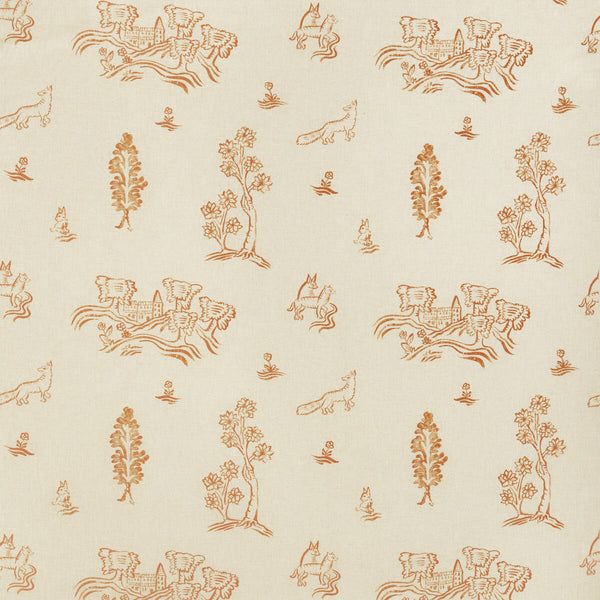 Samples and Purchasing available for Friendly Folk - Melon Orange Beige By Kravet Couture | Andrew Martin Kit Kemp |Animal/Insects Novelty Multipurpose Print at Designer Wallcoverings and Fabrics