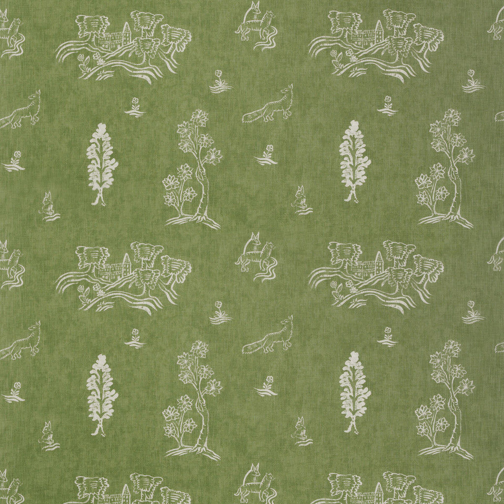 Samples and Purchasing available for Friendly Folk - Basil Green Green By Kravet Couture | Andrew Martin Kit Kemp |Animal/Insects Novelty Multipurpose Print at Designer Wallcoverings and Fabrics