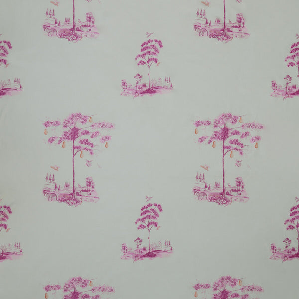 Samples and Purchasing available for Travellers Tale - Hot Pink Grey By Kravet Couture | Andrew Martin Kit Kemp |Novelty Toile Multipurpose Print at Designer Wallcoverings and Fabrics