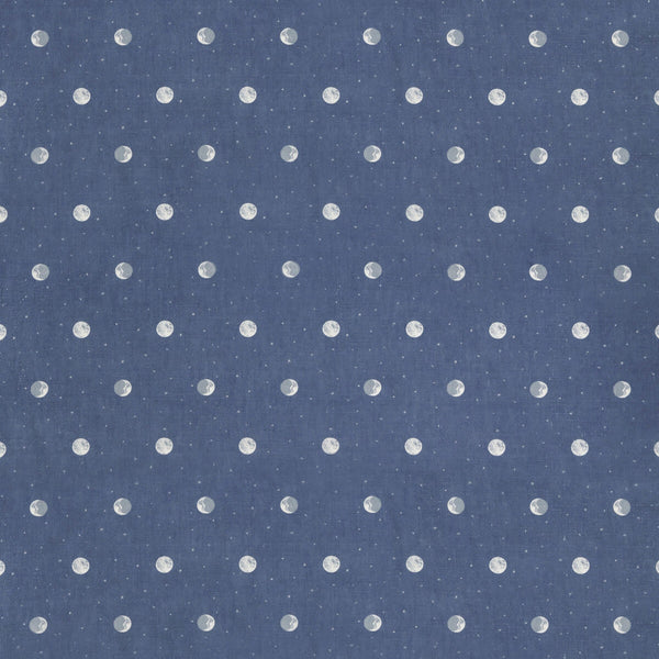 Samples and Purchasing available for Over The Moon - Denim Indigo By Kravet Couture | Andrew Martin Kit Kemp |Novelty  Multipurpose Print at Designer Wallcoverings and Fabrics