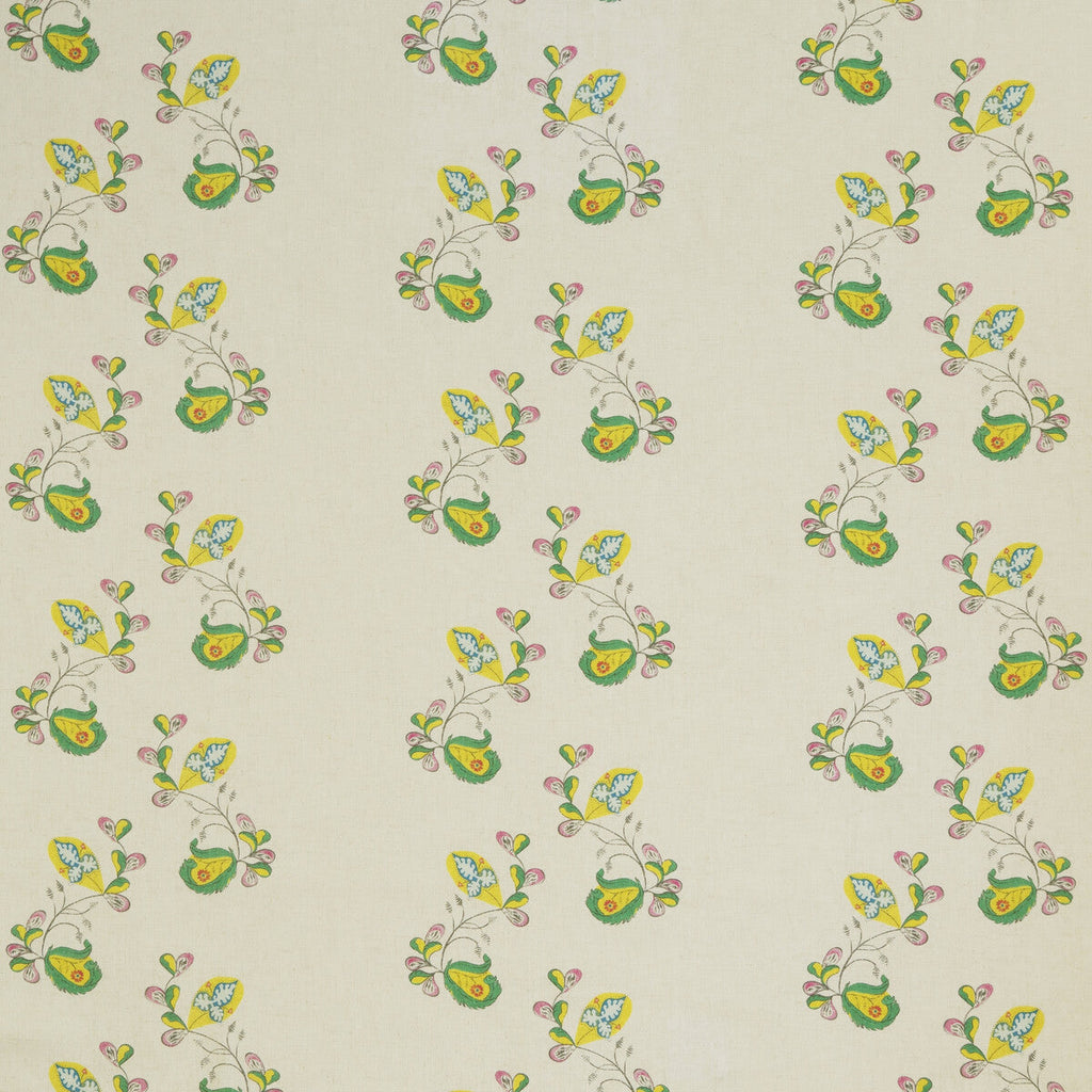 Samples and Purchasing available for Psycho Sprig - Tropical Yellow Ivory By Kravet Couture | Andrew Martin Kit Kemp |Botanical & Floral  Multipurpose Print at Designer Wallcoverings and Fabrics