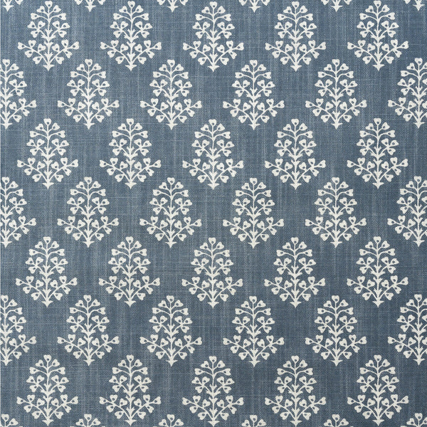 Samples and Purchasing available for Sprig - Denim Dark Blue By Kravet Couture | Andrew Martin Garden Path |Botanical & Floral  Multipurpose Print at Designer Wallcoverings and Fabrics