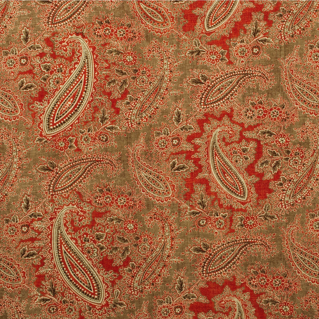 Samples and Purchasing available for Gazebo - Chocolate Brown By Kravet Couture | Andrew Martin The Secret Garden | Paisley Multipurpose Print at Designer Wallcoverings and Fabrics