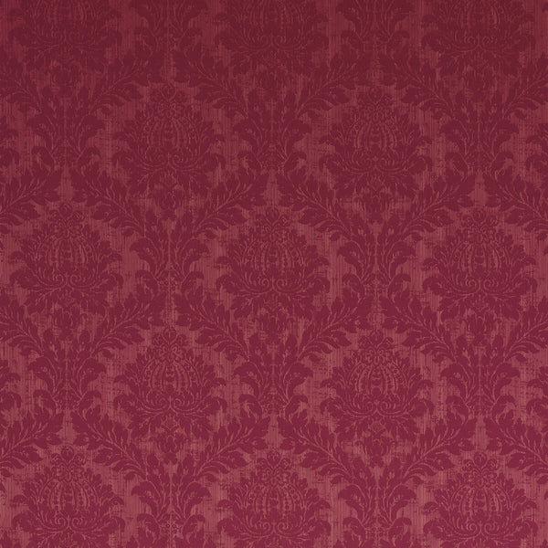 Samples and Purchasing available for Lydford Damask - Ruby Red By G P & J Baker | Simply Damask |Damask  Multipurpose Weave at Designer Wallcoverings and Fabrics