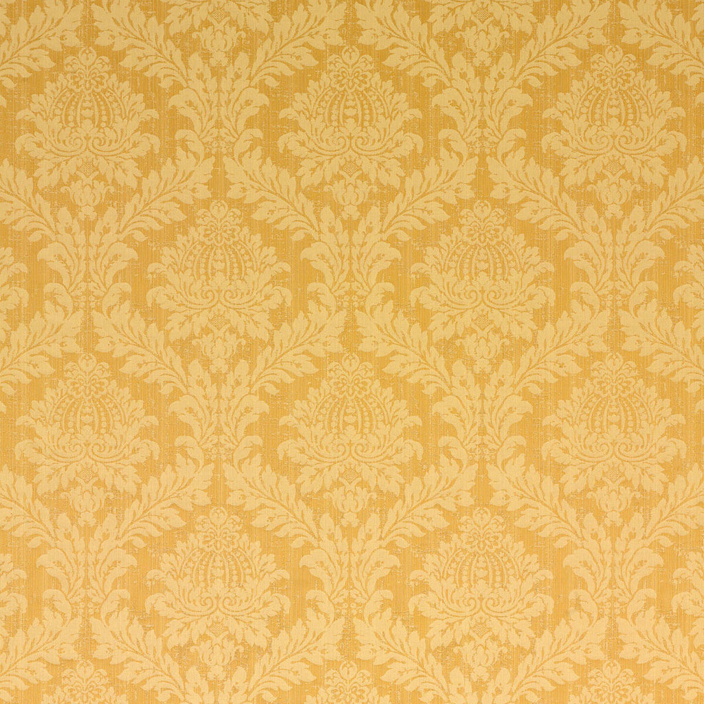 Samples and Purchasing available for Lydford Damask - Gilt Yellow By G P & J Baker | Simply Damask |Damask  Multipurpose Weave at Designer Wallcoverings and Fabrics