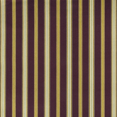 Samples and Purchasing available for Canfield Stripe - Aubergine Multi By Lee Jofa | Blithfield | Stripes Upholstery  at Designer Wallcoverings and Fabrics