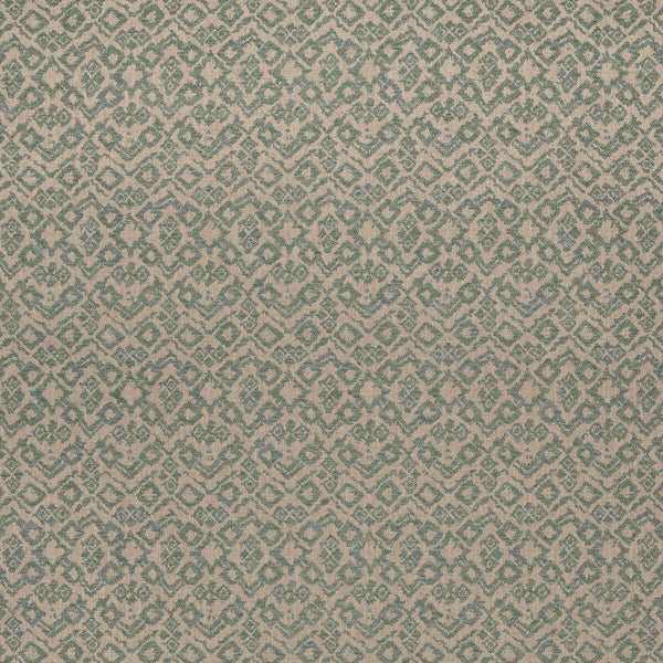 Samples and Purchasing available for Brooke - Aqua Turquoise By Lee Jofa | Blithfield |Global Geometric Upholstery  at Designer Wallcoverings and Fabrics