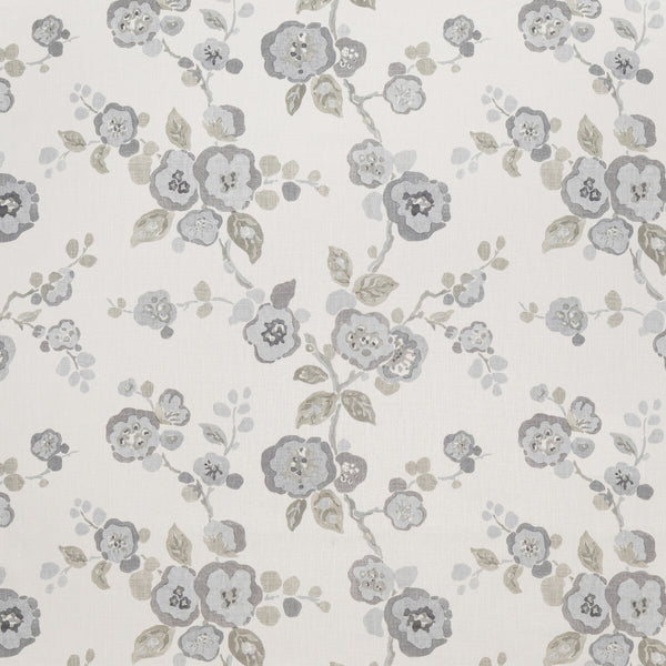 Samples and Purchasing available for Hana - Dove White By Lee Jofa | Blithfield Eden | Botanical & Floral Multipurpose Linen at Designer Wallcoverings and Fabrics