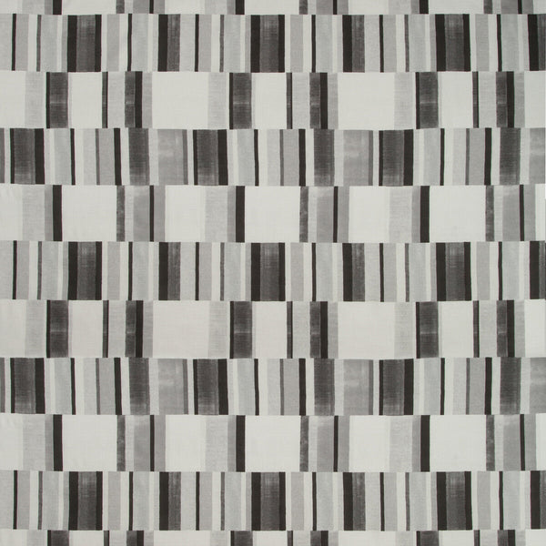 Samples and Purchasing available for Blockstack - Graphite Grey By Kravet Basics | Nate Berkus Well-Traveled |Geometric Modern Multipurpose Print at Designer Wallcoverings and Fabrics