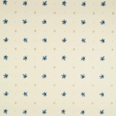 Samples and Purchasing available for Tipperary - Blue Light Blue By Brunschwig & Fils |  | Geometric Wallcovering Print at Designer Wallcoverings and Fabrics