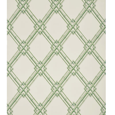 Samples and Purchasing available for Treillage De Bambou - Green Green By Brunschwig & Fils |  | Figurative Wallcovering Print at Designer Wallcoverings and Fabrics