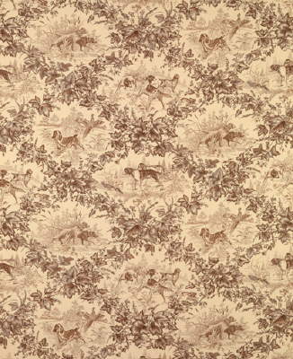 Samples and Purchasing available for On Point Cotton Print - Tobacco Brown By Brunschwig & Fils |  |Flora & Fauna Toile Multipurpose Print at Designer Wallcoverings and Fabrics