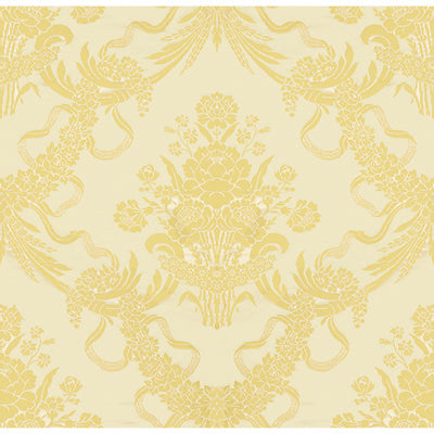 Samples and Purchasing available for Charlieu Lampas - Ivoire Beige By Brunschwig & Fils |  | Damask Upholstery  at Designer Wallcoverings and Fabrics