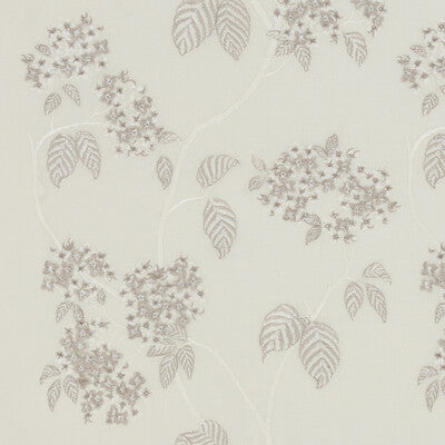 Samples and Purchasing available for Hydrangea Sheer - Ivory White By G P & J Baker | Ashmore |  Drapery Sheer at Designer Wallcoverings and Fabrics