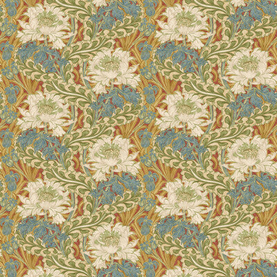 Samples and Purchasing available for Brantwood - Red/Green Red By G P & J Baker | Original Brantwood Wallpaper |Botanical & Floral  Wallcovering  at Designer Wallcoverings and Fabrics