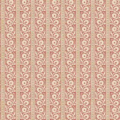 Samples and Purchasing available for Bibury - Red/Sand Red By G P & J Baker | House Small Prints Wallpaper |Botanical & Floral  Wallcovering  at Designer Wallcoverings and Fabrics