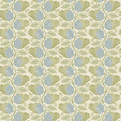 Samples and Purchasing available for Calcot - Green/Blue Green By G P & J Baker | House Small Prints Wallpaper |Botanical & Floral  Wallcovering  at Designer Wallcoverings and Fabrics