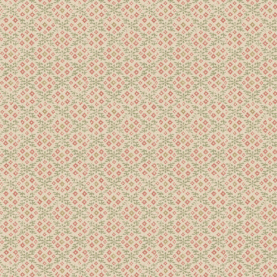 Samples and Purchasing available for Grantly - Red/Green Red By G P & J Baker | House Small Prints Wallpaper |Botanical & Floral  Wallcovering  at Designer Wallcoverings and Fabrics