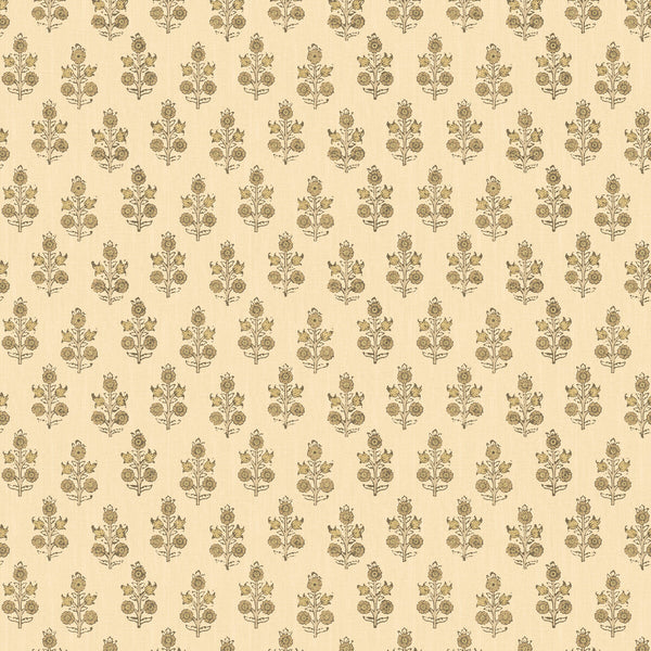 Samples and Purchasing available for Poppy Sprig - Parchment Brown By G P & J Baker | House Small Prints Wallpaper |Botanical & Floral  Wallcovering  at Designer Wallcoverings and Fabrics