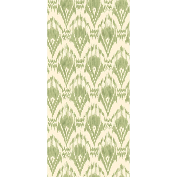 Samples and Purchasing available for Zaraband - Green Green By G P & J Baker | Originals Wallpaper |Geometric  Wallcovering  at Designer Wallcoverings and Fabrics