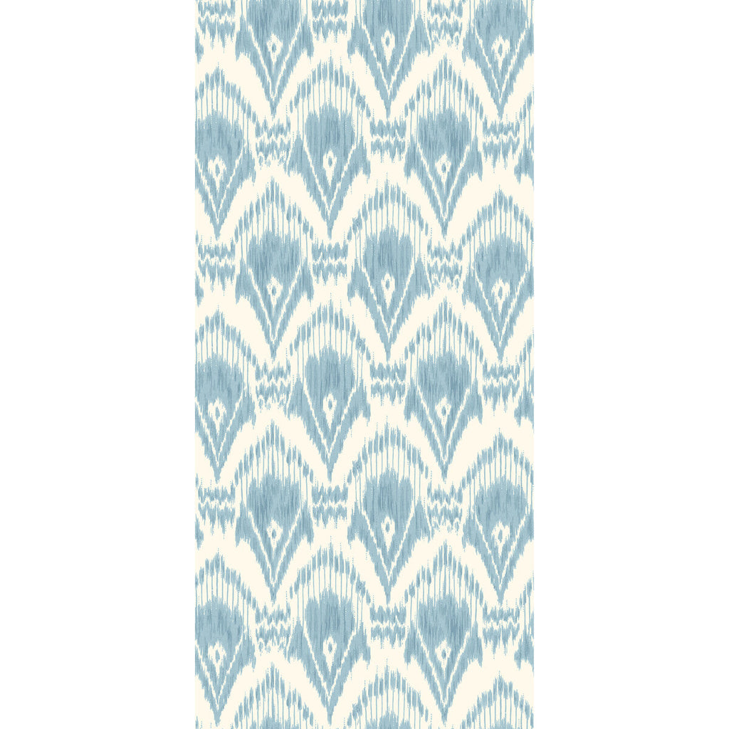 Samples and Purchasing available for Zaraband - Soft Blue Blue By G P & J Baker | Originals Wallpaper |Geometric  Wallcovering  at Designer Wallcoverings and Fabrics