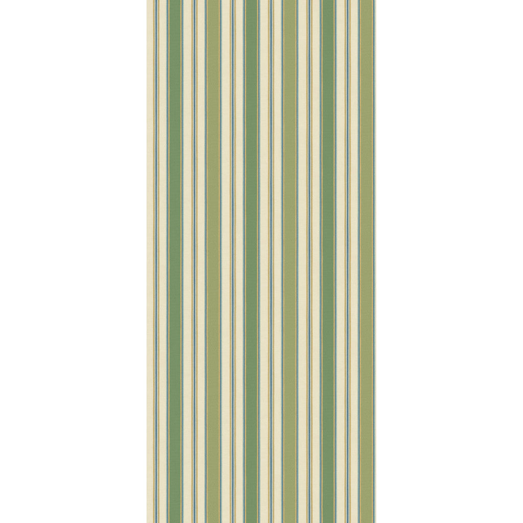 Samples and Purchasing available for Melbourne Stripe - Green/Blue Green By G P & J Baker | Originals Wallpaper |Stripes  Wallcovering  at Designer Wallcoverings and Fabrics