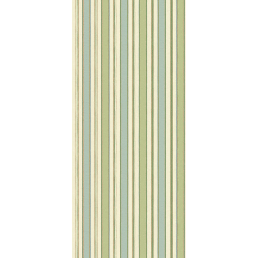 Samples and Purchasing available for Melbourne Stripe - Willow Green By G P & J Baker | Originals Wallpaper |Stripes  Wallcovering  at Designer Wallcoverings and Fabrics